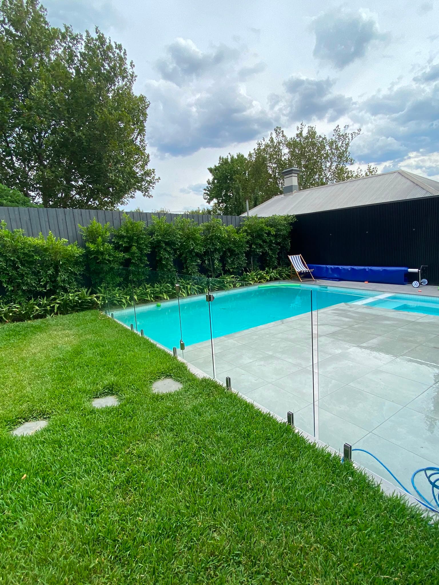 Pool Spraying